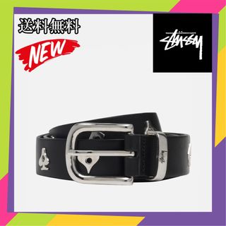 ステューシー(STUSSY)のStussy ROYAL SUIT DRESS BELT ベルト スーツ 黒(ベルト)