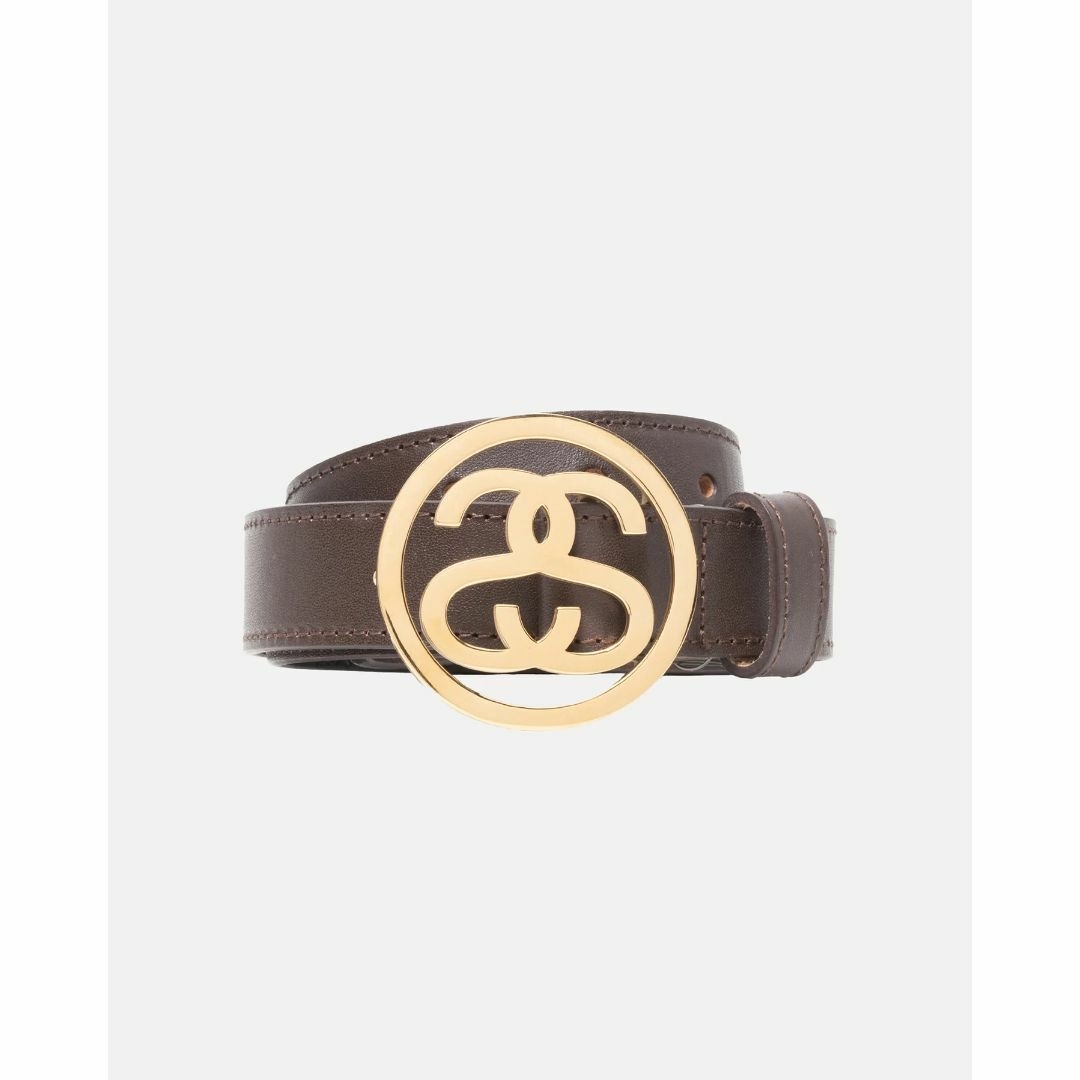 STUSSY(ステューシー)のStussy SS-LINK BUCKLE BELT ベルト ブラウン メンズのファッション小物(ベルト)の商品写真