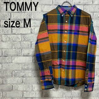 トミー(TOMMY)の奇抜【TOMMY】トミー チェックシャツ 長袖シャツ お洒落(シャツ)