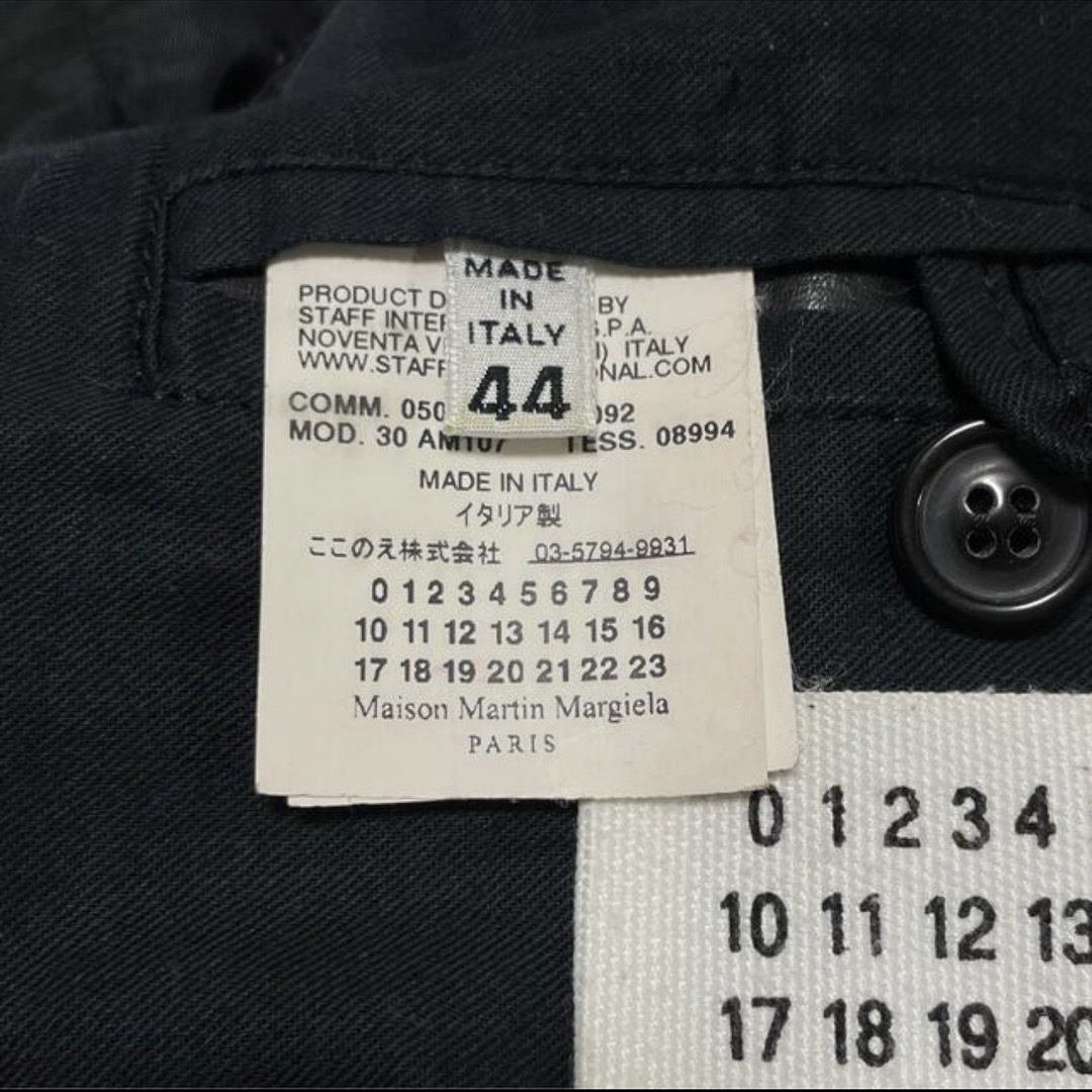 Maison Martin Margiela(マルタンマルジェラ)のMaison Margiela 09aw 八の字ライダース　サイズ44 メンズのジャケット/アウター(ライダースジャケット)の商品写真