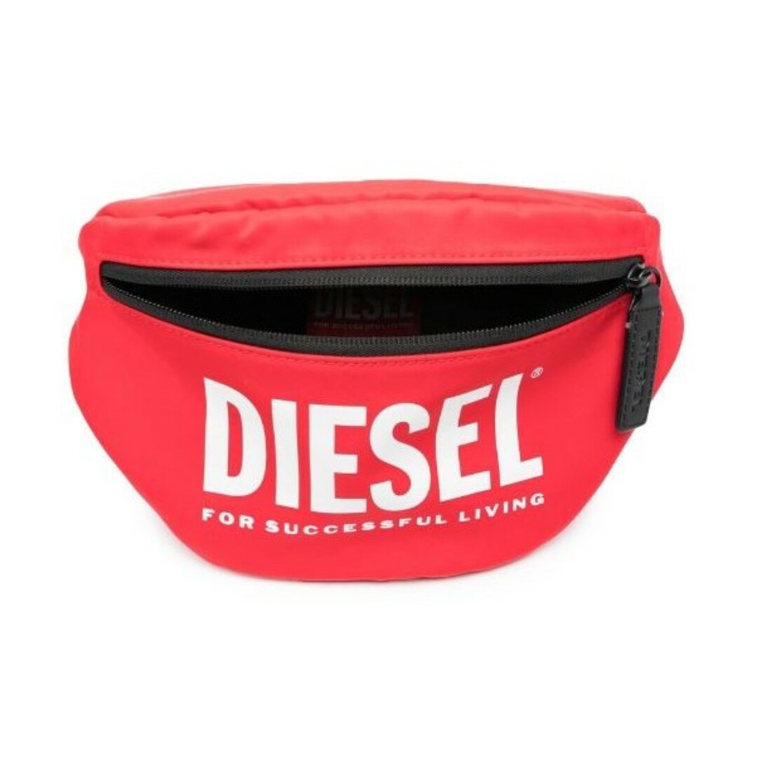 DIESEL(ディーゼル)のDIESEL ディーゼル ボディバッグ レッド ホワイト レディースのバッグ(ボディバッグ/ウエストポーチ)の商品写真