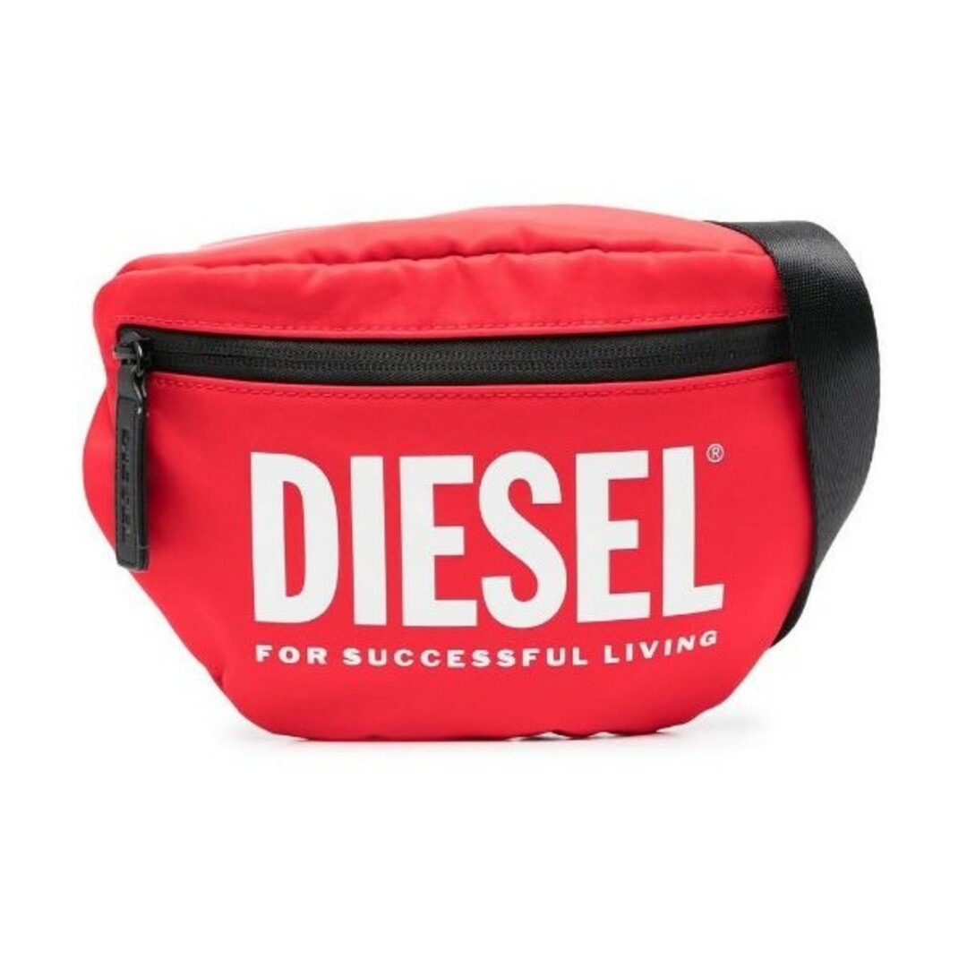 DIESEL(ディーゼル)のDIESEL ディーゼル ボディバッグ レッド ホワイト レディースのバッグ(ボディバッグ/ウエストポーチ)の商品写真