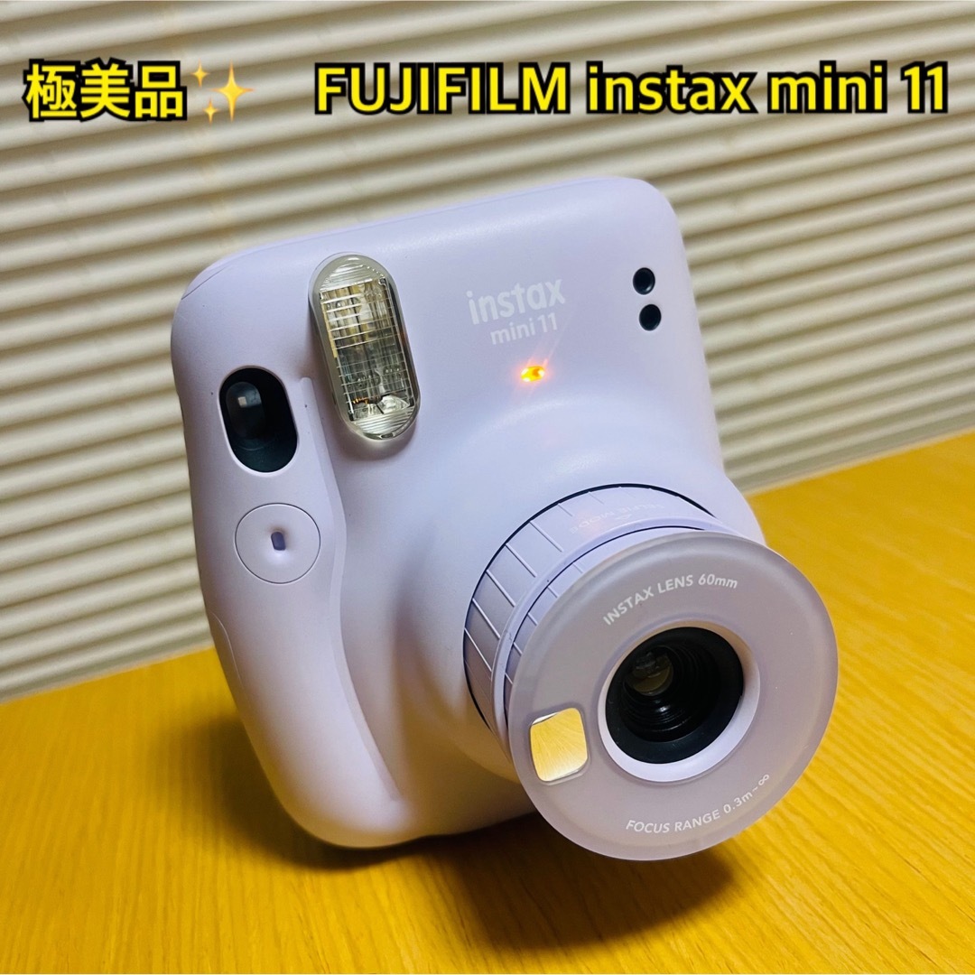 富士フイルム(フジフイルム)の【sa様専用】FUJIFILMインスタントカメラチェキinstax mini11 スマホ/家電/カメラのカメラ(フィルムカメラ)の商品写真