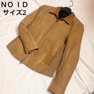 NO ID. - NO ID. ノーアイディー Oild-CowKipスモークJKT サイズ2の ...