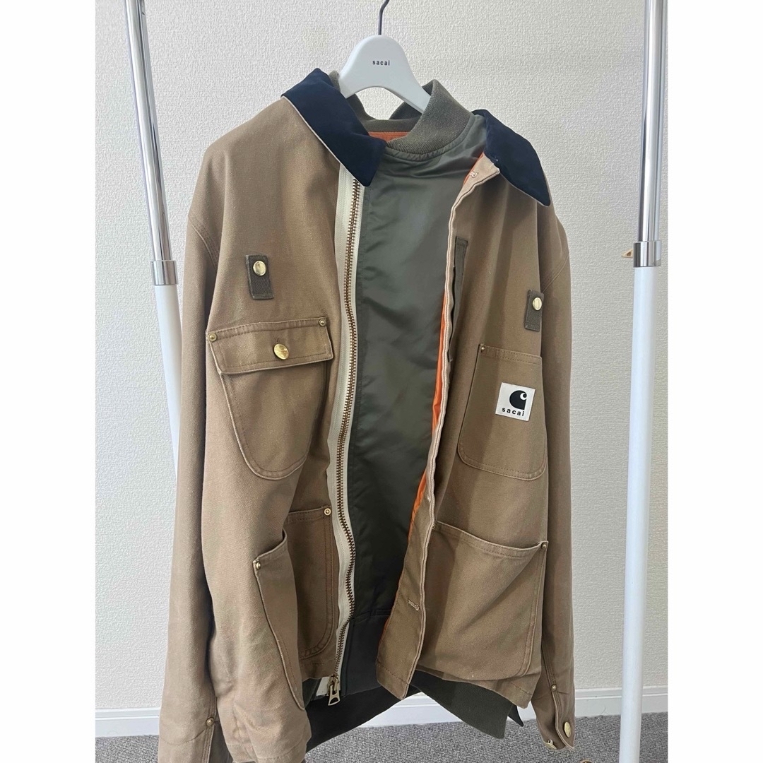 sacai(サカイ)のCarhartt WIP Canvas MA-1 Jacket Michigan メンズのジャケット/アウター(ブルゾン)の商品写真