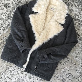 マウジー(moussy)のMOUSSYボアジャケット ブルゾン(ブルゾン)