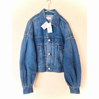 ハイク(HYKE)のHYKE BALLOON SLEEVE DENIM JACKET/TYPE2(Gジャン/デニムジャケット)