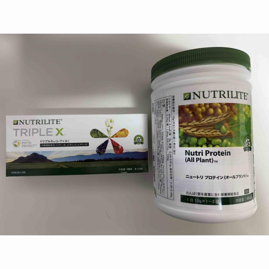 Amway NUTRILITE TRIPLE X + Nutri ProteinAmway