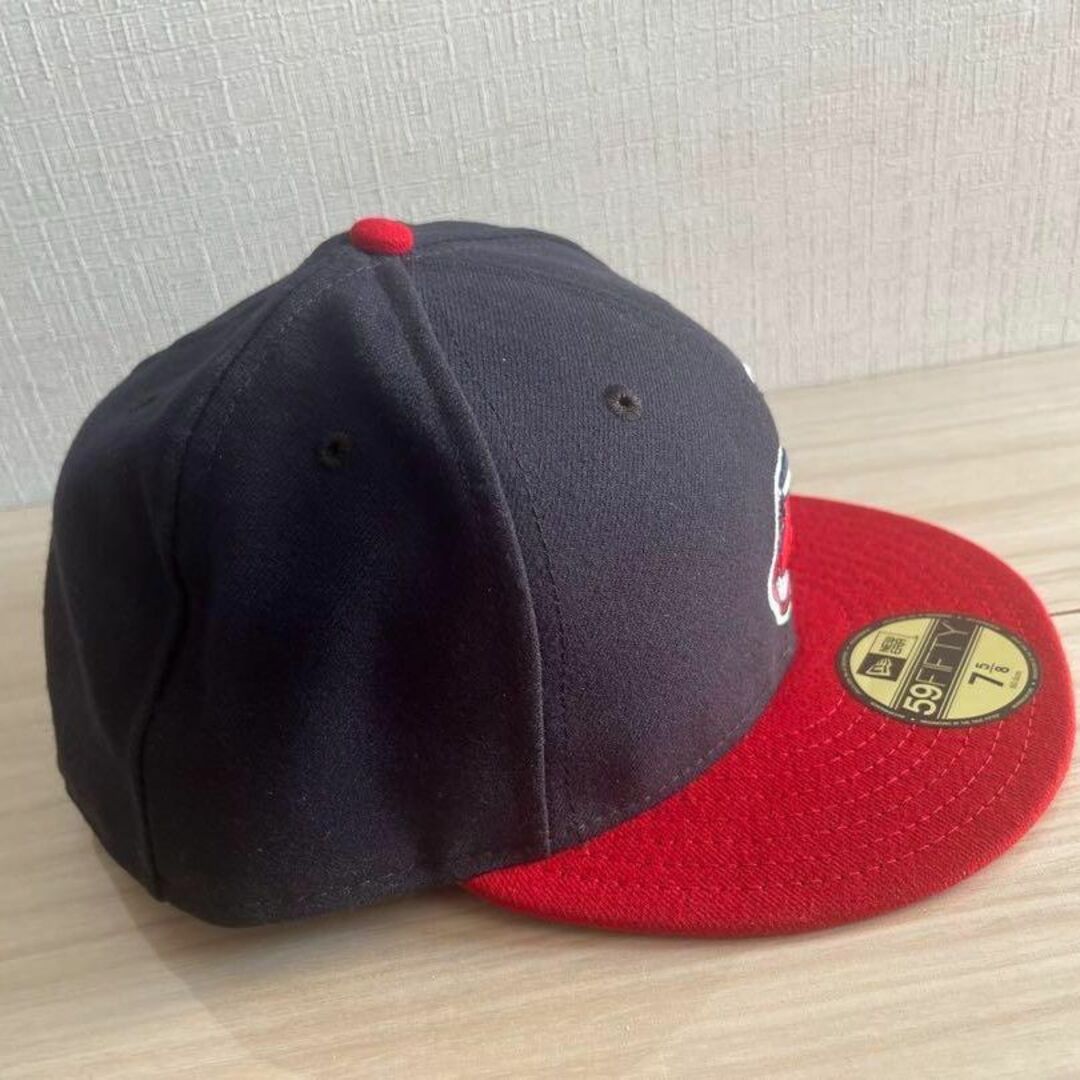 ニューエラ インディアンス キャップ ネイビー 59Fifty 7 5/8