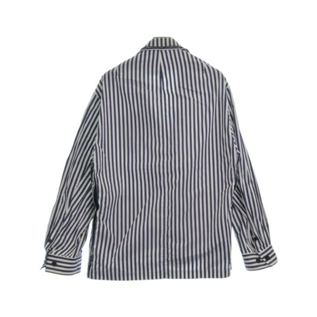 sacai(サカイ)のsacai サカイ ブルゾン（その他） 2(M位) 青x白(ストライプ) 【古着】【中古】 メンズのジャケット/アウター(その他)の商品写真