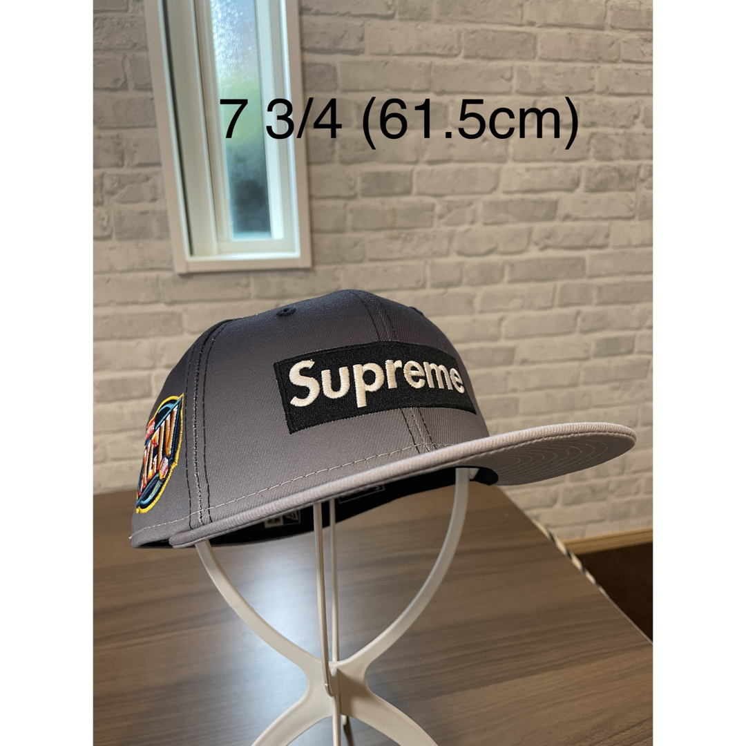 キャップSupreme シュプリーム キャップ 59fifty サイズ　7 3/4