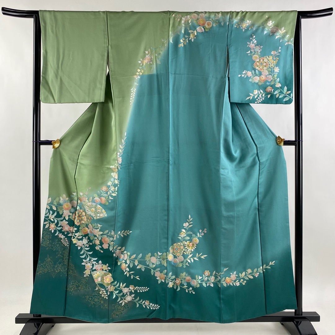 訪問着 身丈157cm 裄丈65cm 正絹 秀品 【中古】の+urbandrive.co.ke