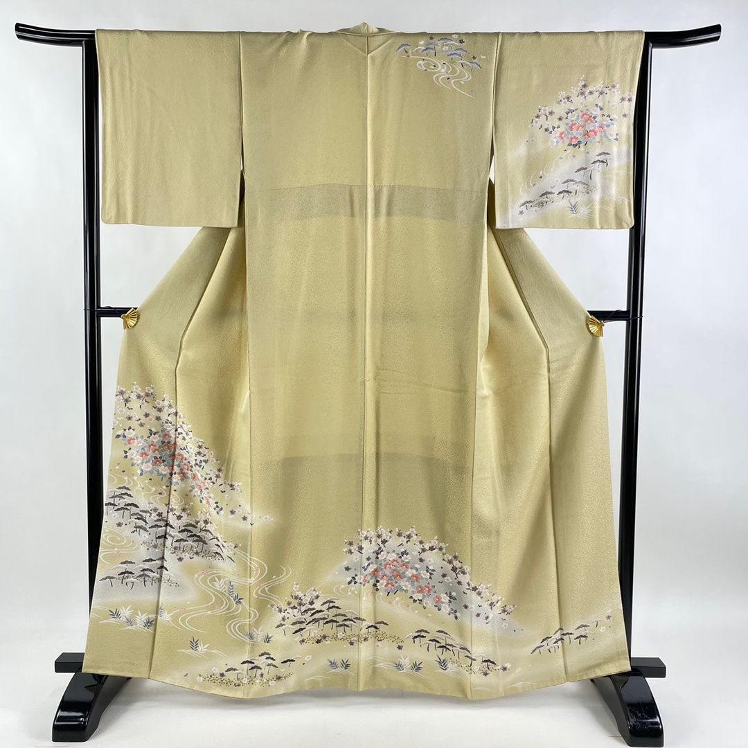 訪問着 美品 秀品 身丈162cm 裄丈64cm 正絹- 訪問着 美品 秀品 身丈162cm 裄丈64cm 正絹-