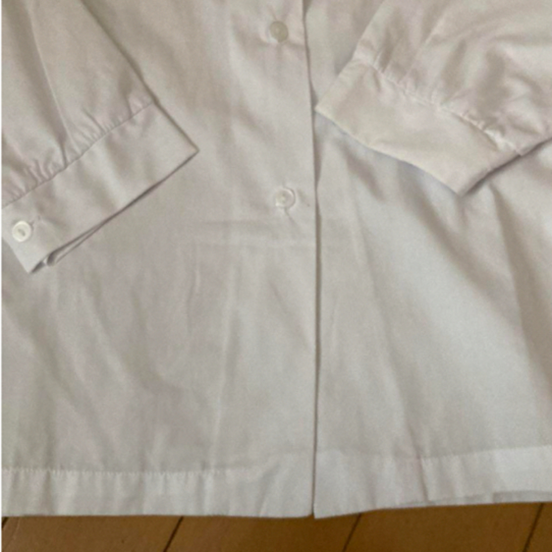 丸襟　長袖シャツ　160cm レディースのトップス(シャツ/ブラウス(長袖/七分))の商品写真