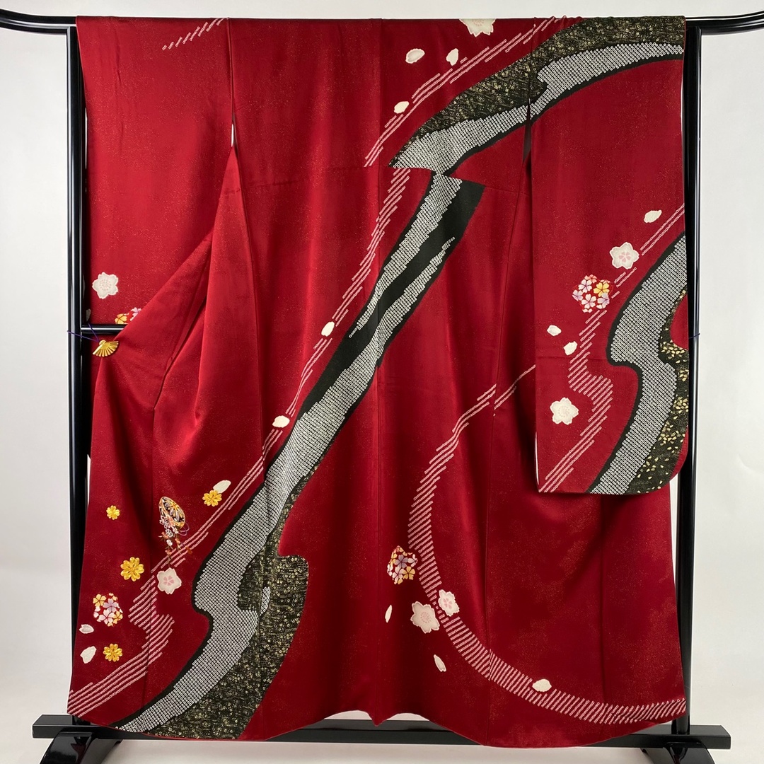 振袖 身丈165.5cm 裄丈64cm 正絹 名品