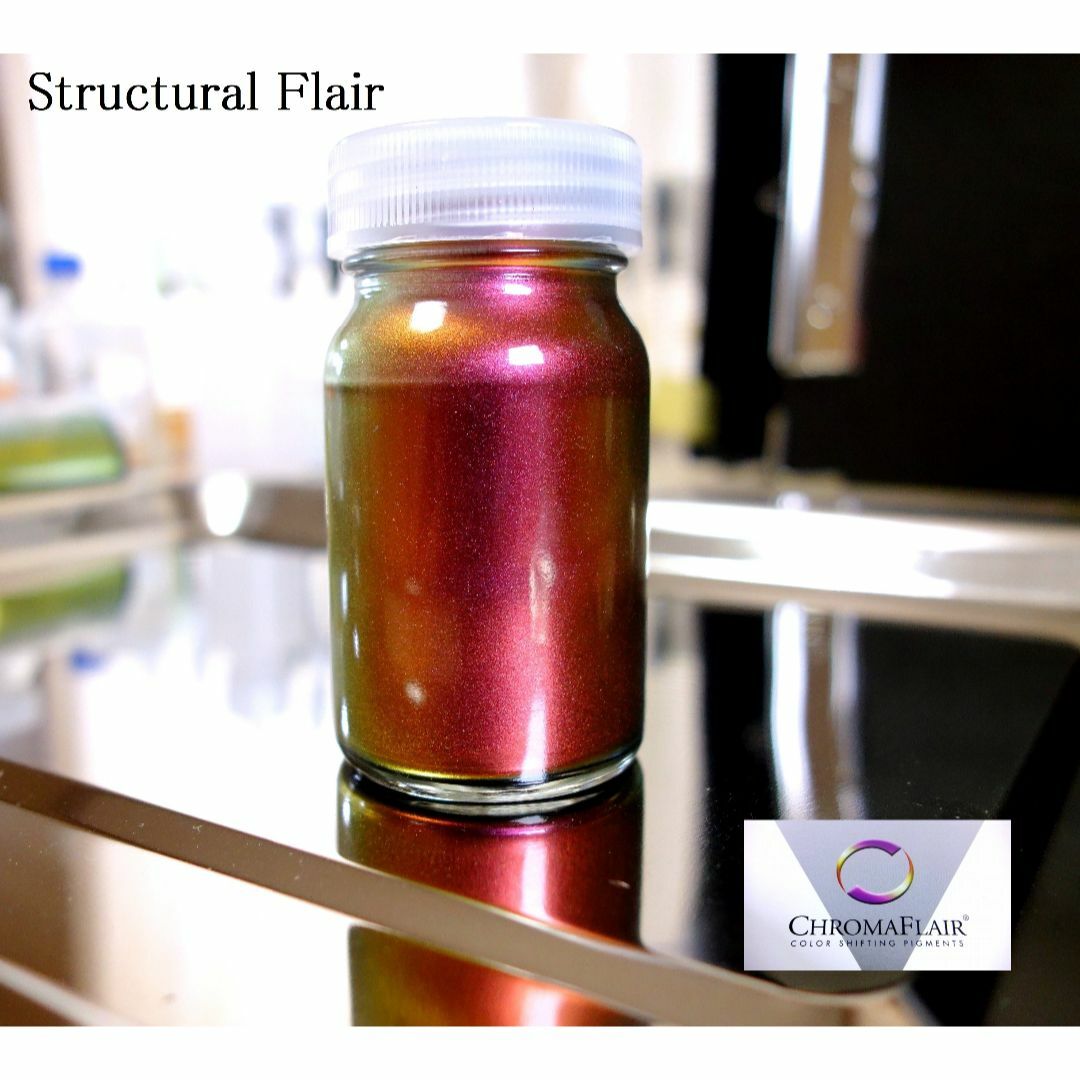 【 Structural Flair 】ストラクチャルフレア　ロージアメタリックスペクトラリング