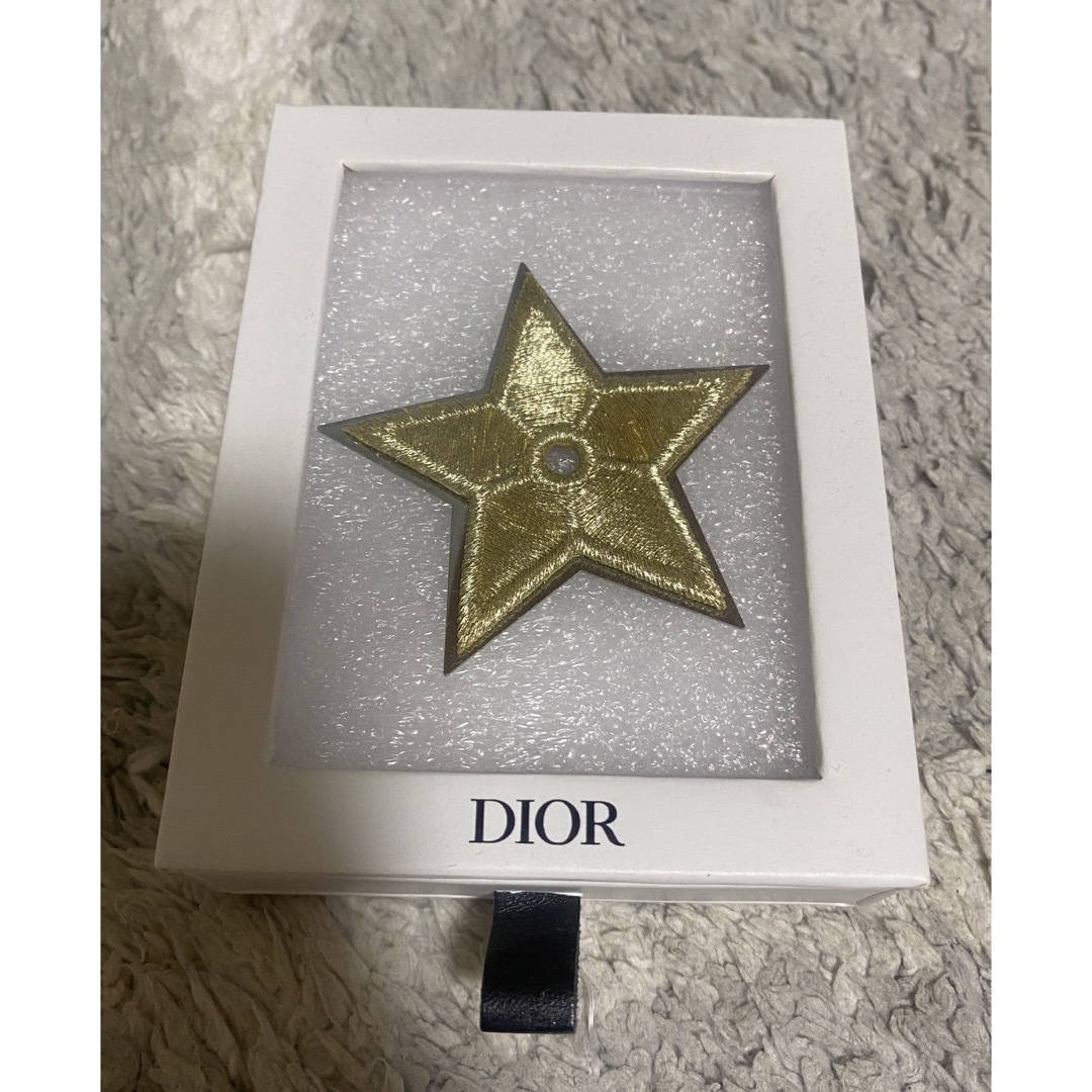 Dior(ディオール)のDIor スターモチーフピンブローチ エンタメ/ホビーのアニメグッズ(バッジ/ピンバッジ)の商品写真