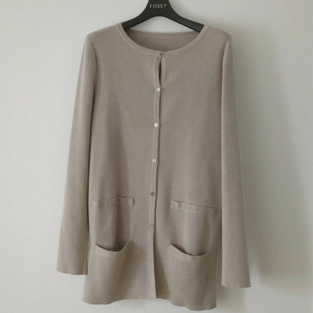 foxyフォクシーカーディガン カシミヤ- foxyフォクシーカーディガン カシミヤ-