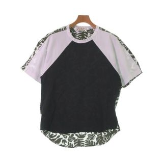 マルニ(Marni)のMARNI マルニ Tシャツ・カットソー 46(M位) 白xカーキx黒 【古着】【中古】(Tシャツ/カットソー(半袖/袖なし))