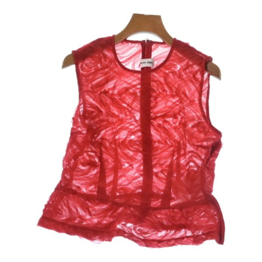 COMME des GARCONS GIRL ブラウス M 赤 【古着】 COMME des GARCONS GIRL ブラウス M 赤 【古着】