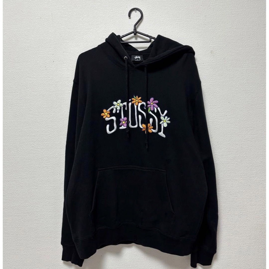 STUSSY ステューシー フラワーガール ロゴパーカー