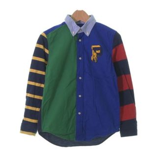 ポロラルフローレン(POLO RALPH LAUREN)のPolo Ralph Lauren ポロラルフローレン シャツ 130 青x緑等 【古着】【中古】(ブラウス)