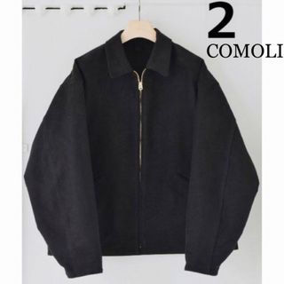 コモリ(COMOLI)のCOMOLI モールスキン ジップアップ ジャケット　2　2023 AW(ブルゾン)