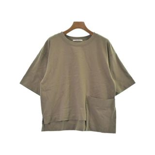 プレインピープル(PLAIN PEOPLE)のPLAIN PEOPLE Tシャツ・カットソー 3(M位) ベージュ 【古着】【中古】(カットソー(半袖/袖なし))