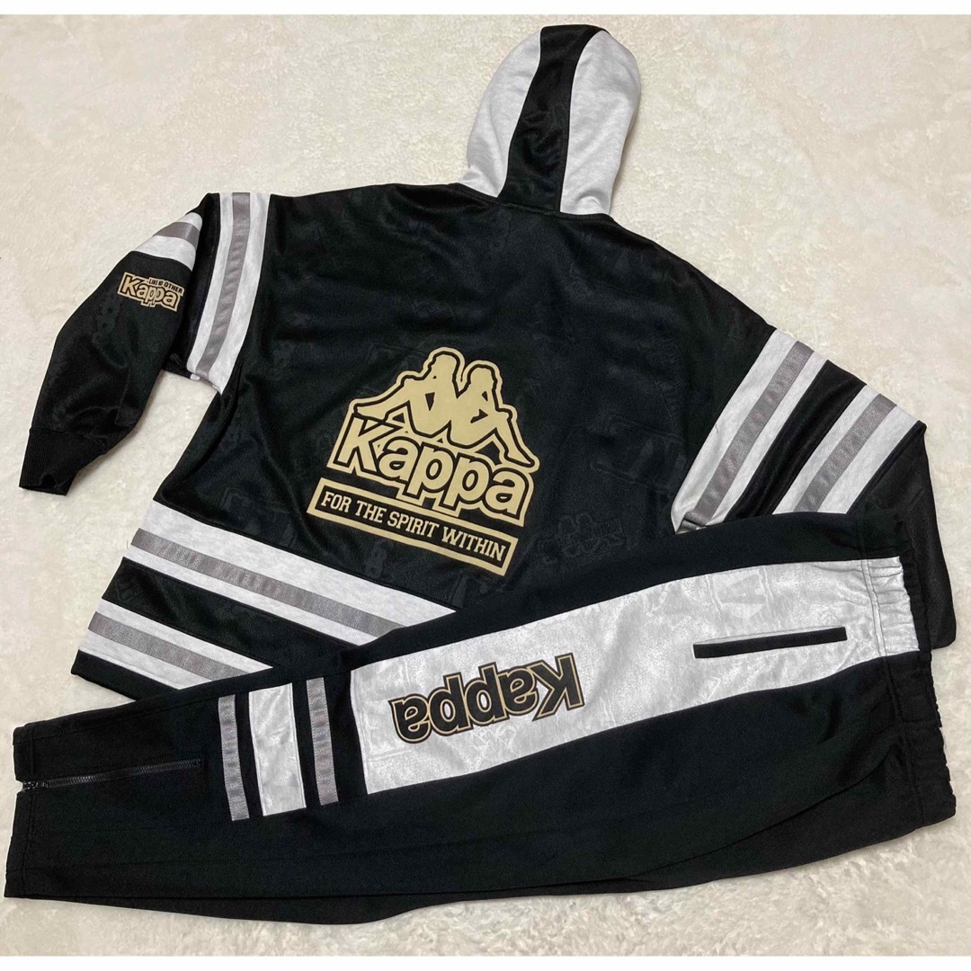 【希少】90s kappa カッパ セットアップ ジャージ 上下 デカロゴ M | フリマアプリ ラクマ 【希少】90s kappa カッパ セットアップ ジャージ 上下 デカロゴ M | フリマアプリ ラクマ