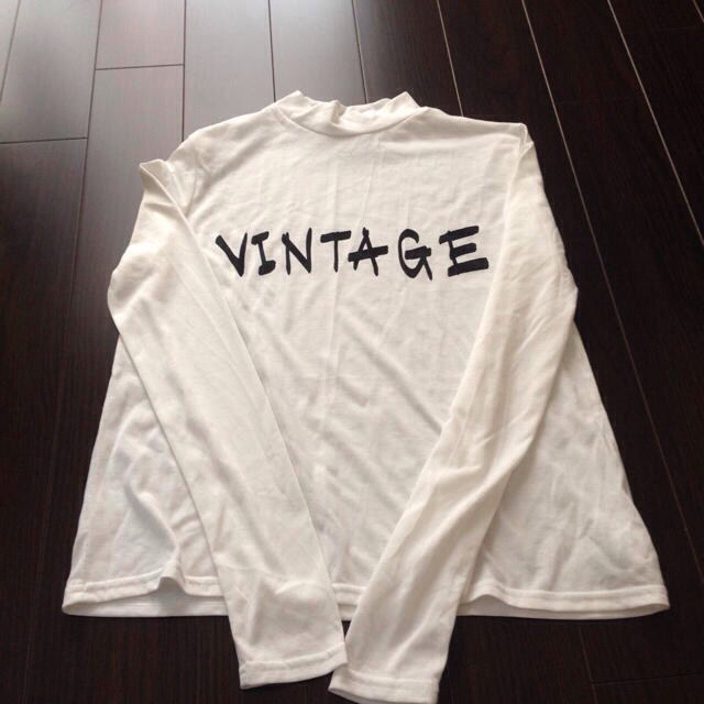 MURUA(ムルーア)の新品‼VINTAGEハイネックロンT レディースのトップス(Tシャツ(長袖/七分))の商品写真