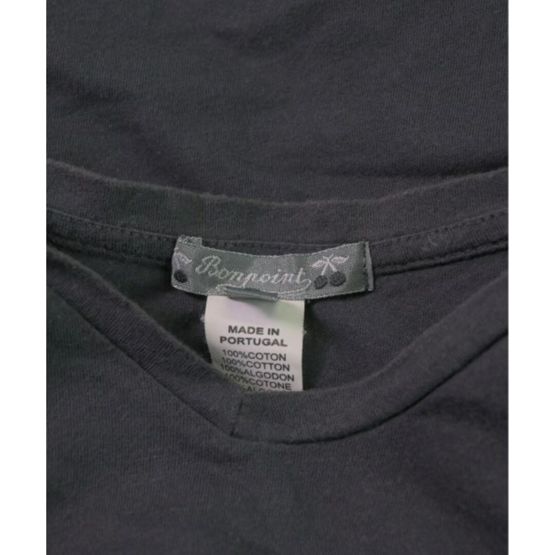 Bonpoint(ボンポワン)のbonpoint ボンポワン Tシャツ・カットソー 100 チャコールグレー 【古着】【中古】 キッズ/ベビー/マタニティのキッズ服女の子用(90cm~)(Tシャツ/カットソー)の商品写真