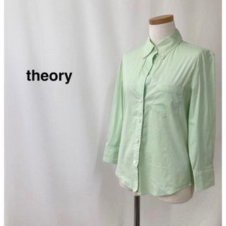 Theory 19aw シルクブラウス