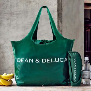 ディーンアンドデルーカ(DEAN & DELUCA)の【DEAN&DELUCA】レジかご買い物バッグ＆保冷ボトルホルダー(エコバッグ)