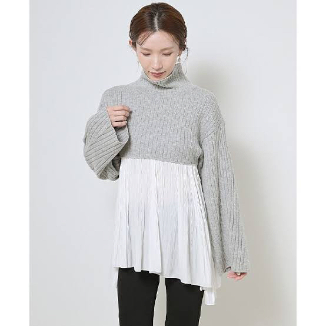 SNIDEL - 《新品タグ付き》スナイデル クロップドニット SNIDEL - 《新品タグ付き》スナイデル クロップドニット