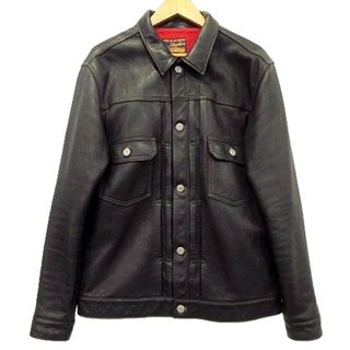 フラットヘッド(THE FLAT HEAD)のザフラットヘッド 22SS ディアスキン 50'sジャケット 42 ■GY09(ブルゾン)