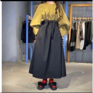 エンフォルド メモリータフタ DEFORMED SKIRT36