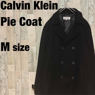 ☆Calvin Klein/Pie Coat★ウール製 Mサイズ