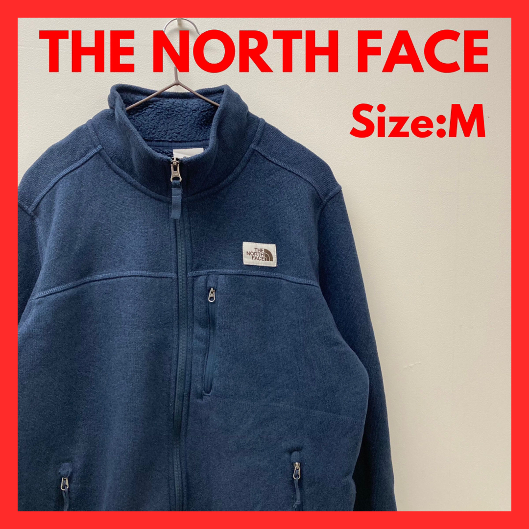 新品／ノースフェイス THE NORTH FACE フリースジャケット　青　M