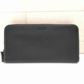 プラダ(PRADA)の正規品鑑定済　プラダ　PRADA　ナイロン　長財布　黒　TJ19(財布)