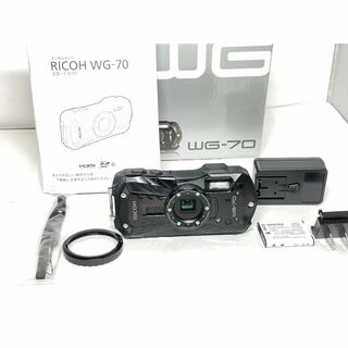 リコー(RICOH)のリコー WG-70 ブラック(コンパクトデジタルカメラ)