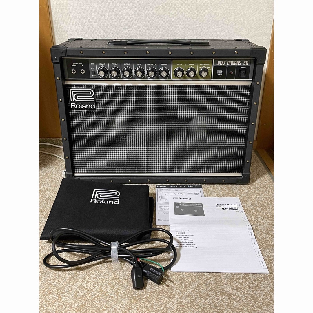 Roland - 【送料込】【カバー付】Roland JC-40 ギターアンプの通販 by