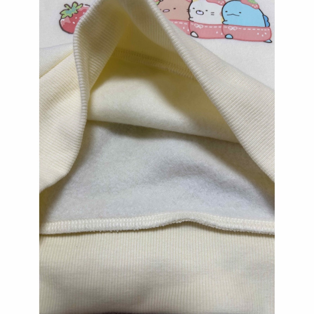 すみっコぐらし　トレーナー120 キッズ/ベビー/マタニティのキッズ服女の子用(90cm~)(Tシャツ/カットソー)の商品写真