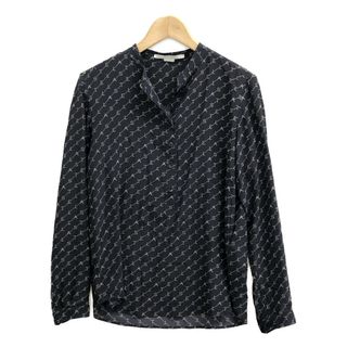 Stella McCartney ステラマッカートニー 総柄　ロゴ　シャツ　34