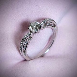 ポンテヴェキオ(PonteVecchio)の☆ ハーフエタニティ ダイヤモンドリング PT900 0.38ct ☆(リング(指輪))