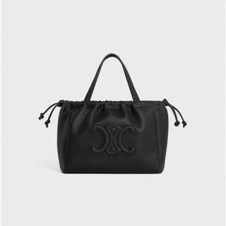 セリーヌ(celine)の新品 CELINE セリーヌ スモール カバ ハンドバッグ トリオンフ ブラック(ハンドバッグ)