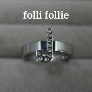 フォリフォリ(Folli Follie)の【匿名配送】 フォリフォリ リング 指輪 シルバー 11.5号 J(リング(指輪))