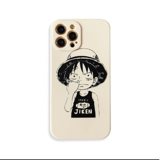 ワンピース(ONE PIECE)のiPhoneケース　ワンピース　ルフィ幼少期　iPhone13Proケース(iPhoneケース)