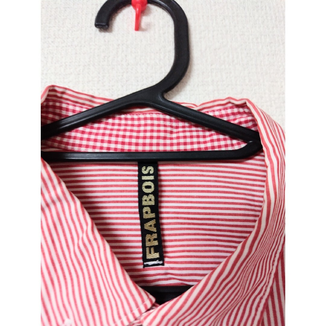 FRAPBOIS(フラボア)のFRAPBOIS フラボア チェック×ストライプ デザインシャツ メンズのトップス(シャツ)の商品写真