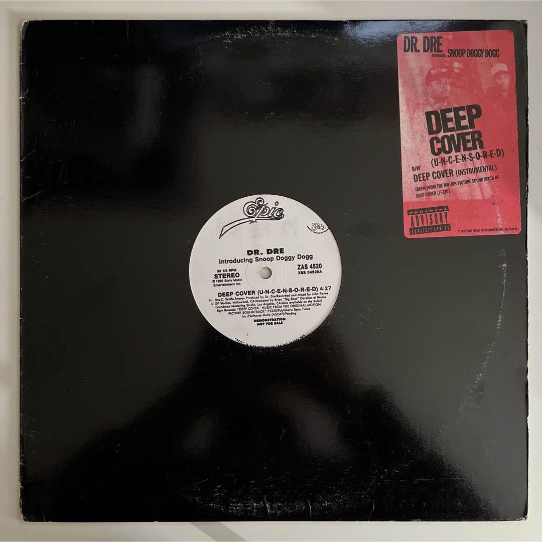 Dr. Dre & Snoop Doggy Dogg - Deep Coverレコード