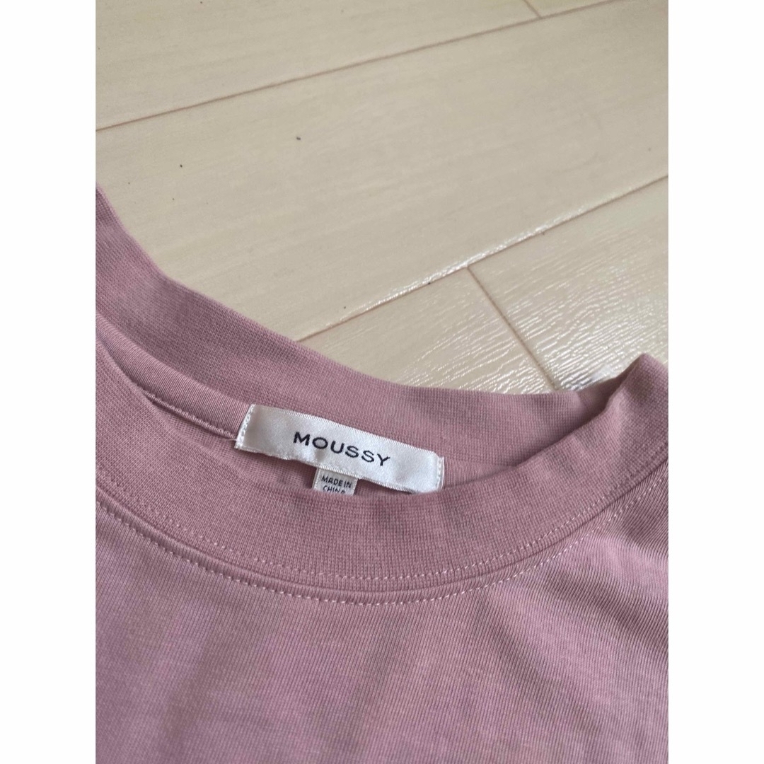 moussy(マウジー)の週末セール【moussy】ロングTシャツ レディースのトップス(Tシャツ(長袖/七分))の商品写真